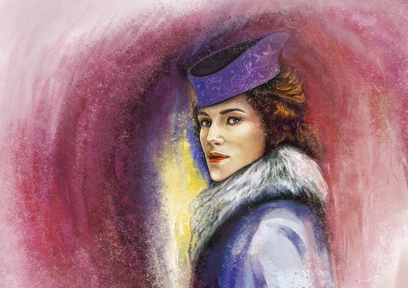 рисунок анна каренина