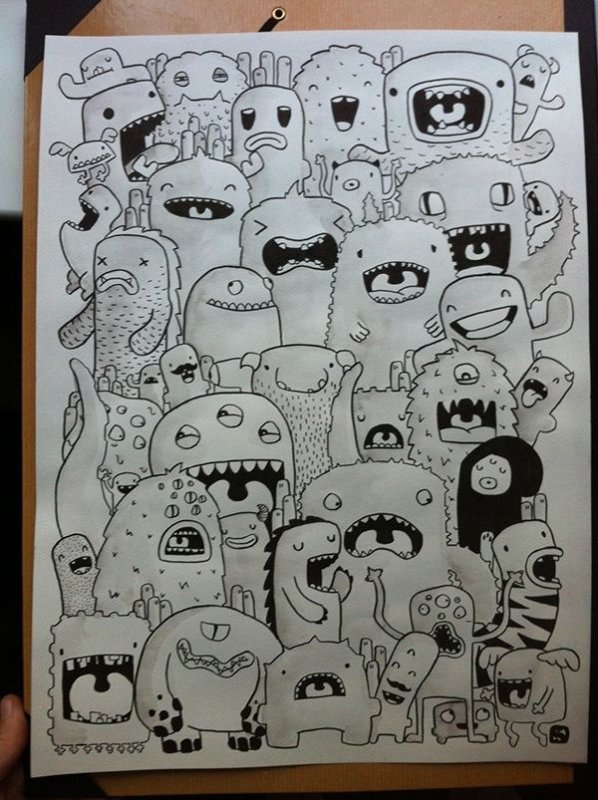 Monsters to draw