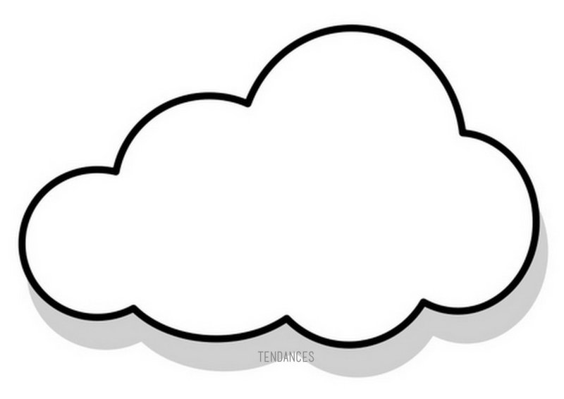 облака шаблон для вырезания