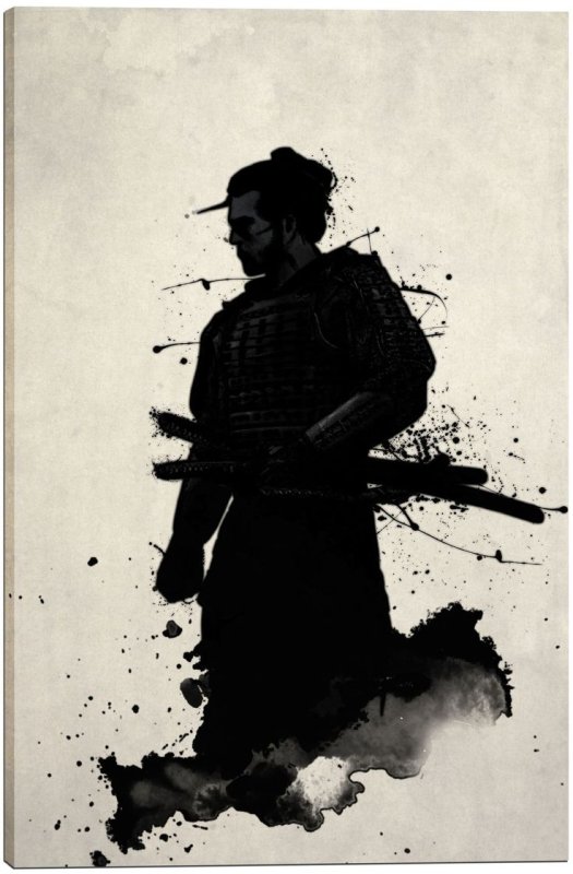 Самурай Ронин эскиз