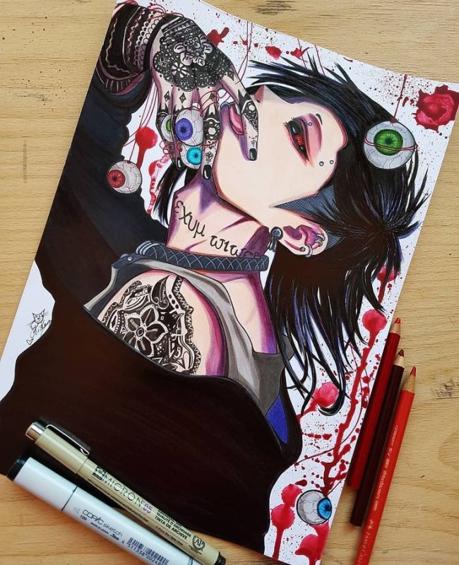 Скетчбук. Аниме