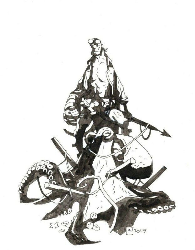 Mike Mignola Art