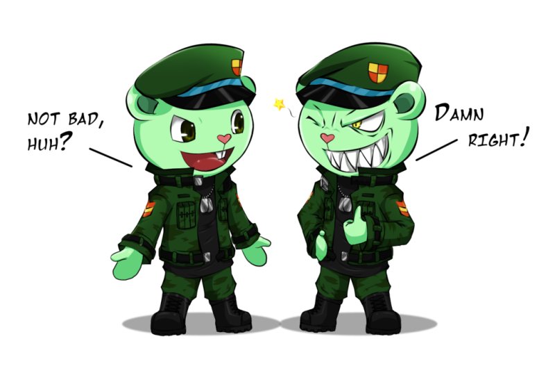 happy tree friends flippy and fliqpy