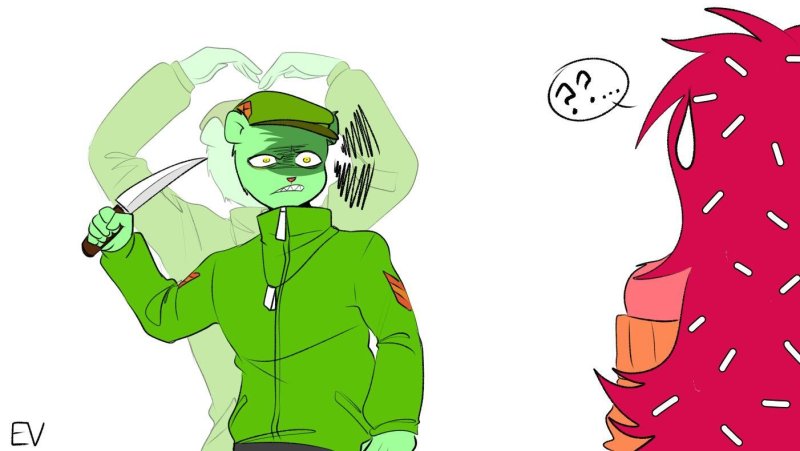flaky happy tree friends