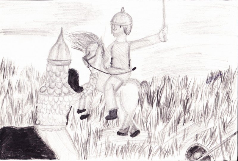 Рисунок Куликовская битва 4 класс