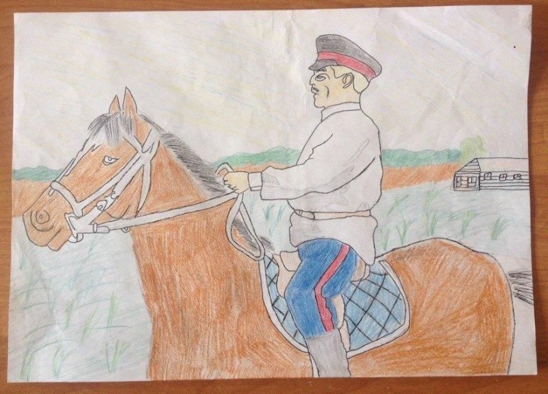 Рисунок на тему Донские казаки