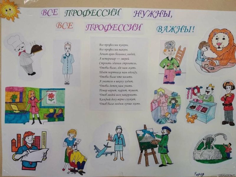 Плакат. Профессии