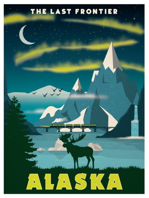 Постер (плакат) Alaska