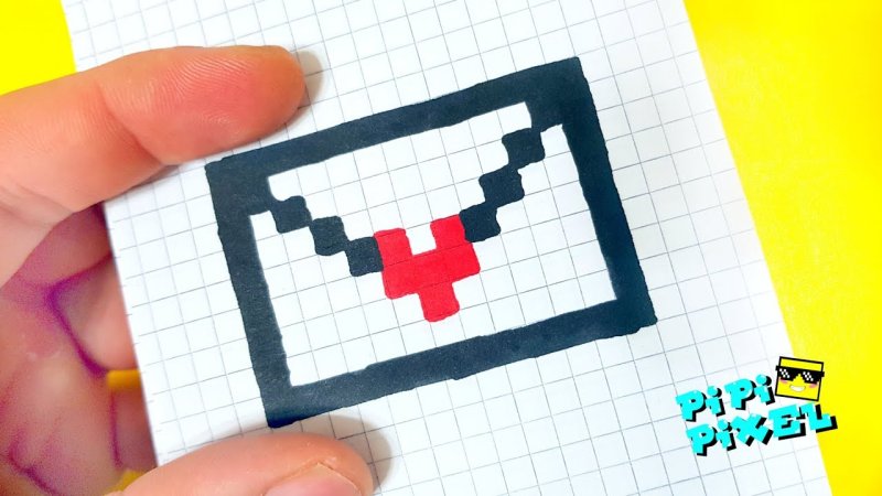 Рисунки по клеточкам маленькие для блокнота