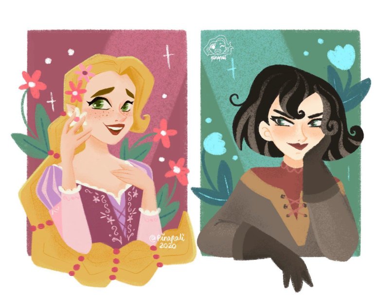 Cassandra Rapunzel Art