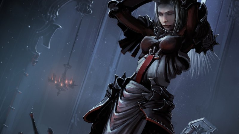 Diablo 3 Крестоносец девушка