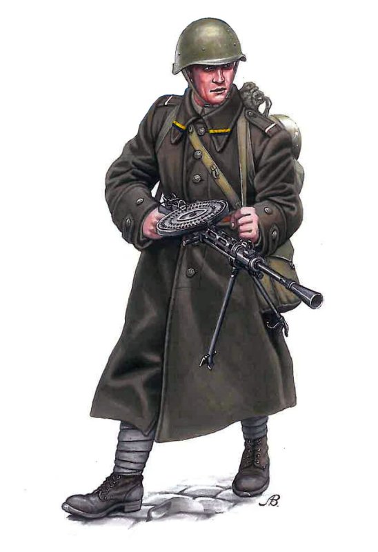 Солдат РККА 1941 арт