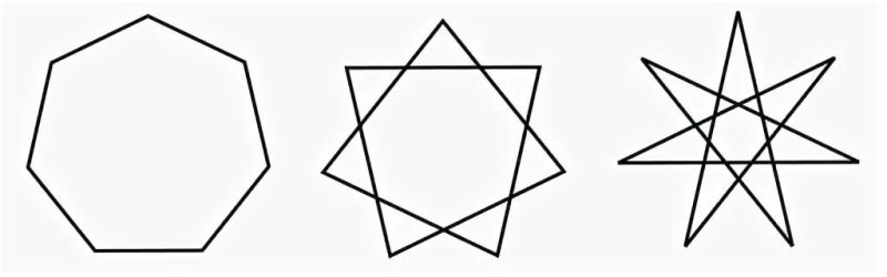 Правильная семиугольная звезда
