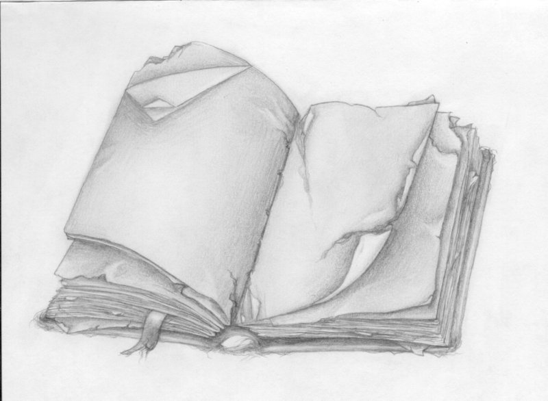 Книга для срисовки карандашом