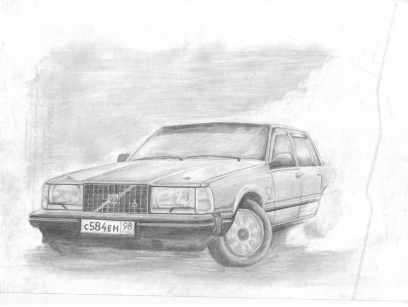 Volvo 940 рисунок