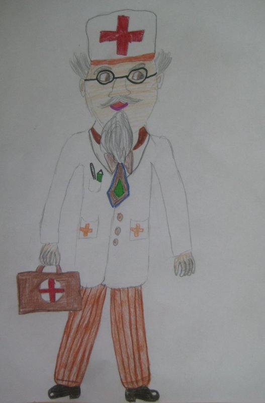 Доктор Айболит рисунок