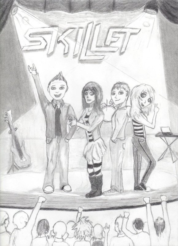 Skillet рисунок