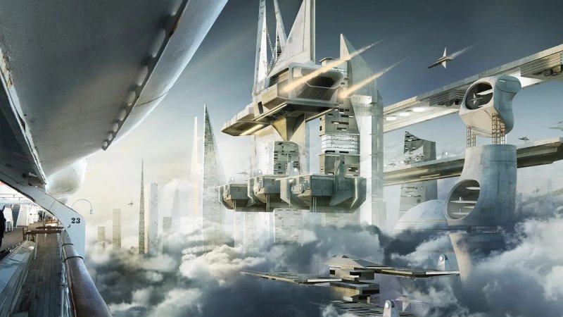 Космопорт Sci Fi