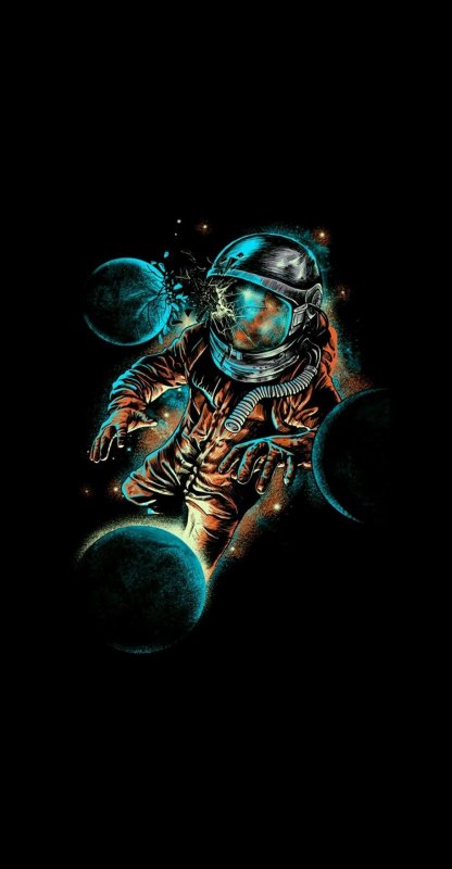 Космонавт арты