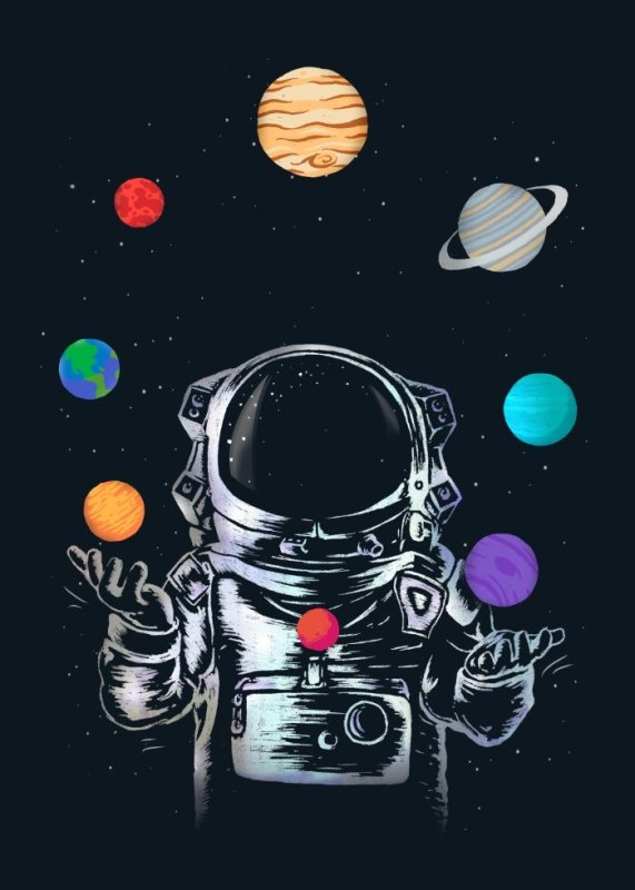 Космонавт Эстетика