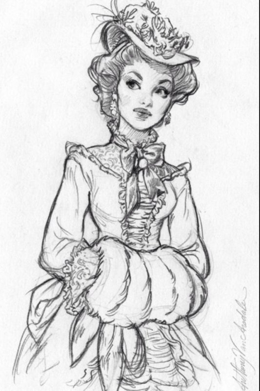 эскиз персонажа