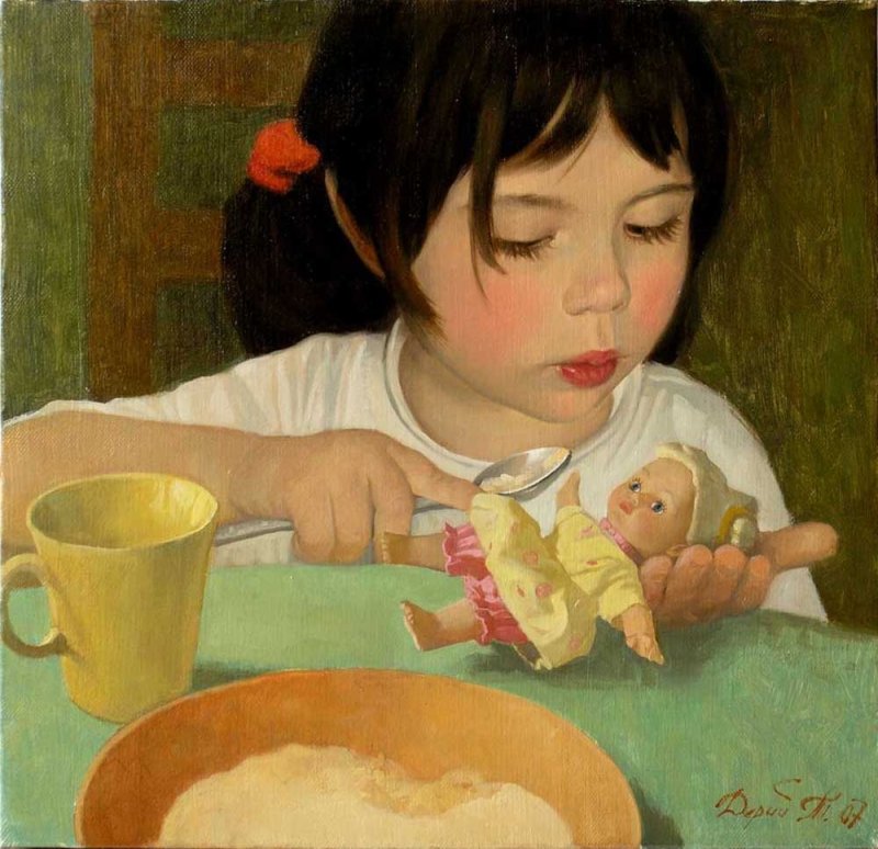 Художница Татьяна Дерий