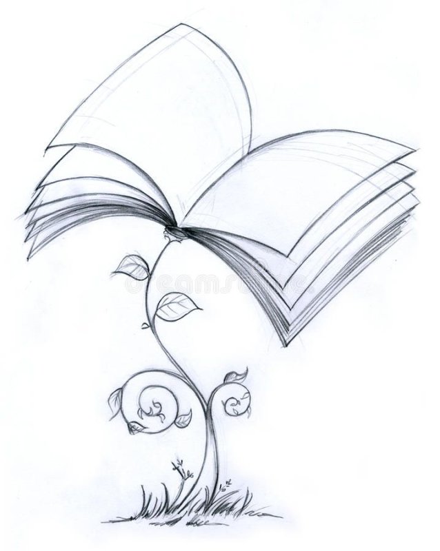 Книга карандашом
