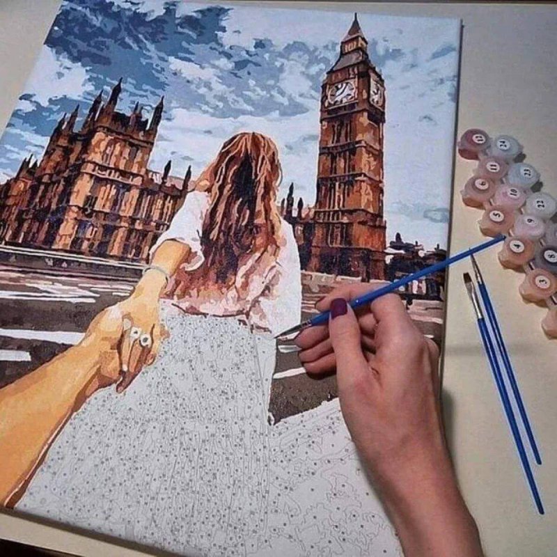 Рисование картин по номерам