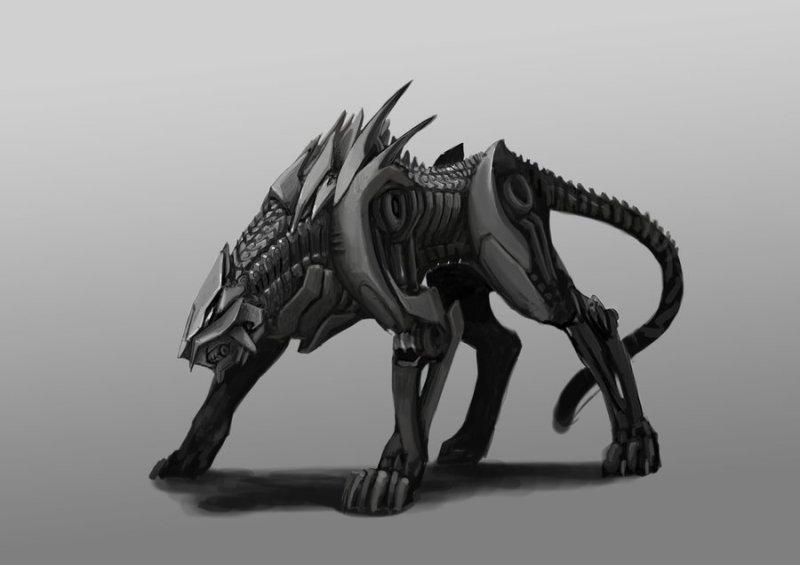 Роботы животные