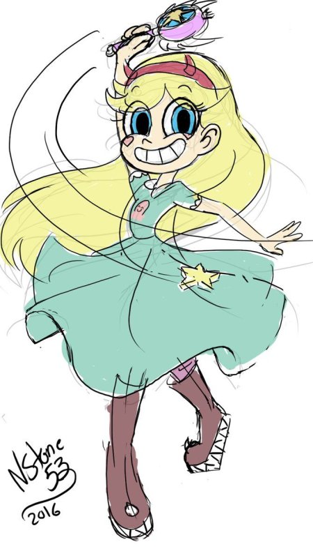 Срисовки Баттерфляй Звездочка Баттерфляй