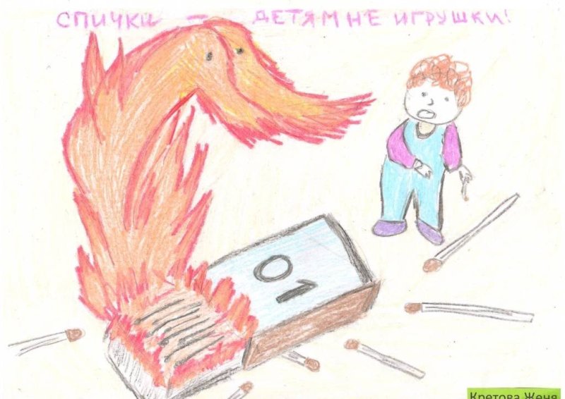 Рисунок пожарная безопасность