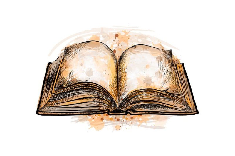 Раскрытая книжка