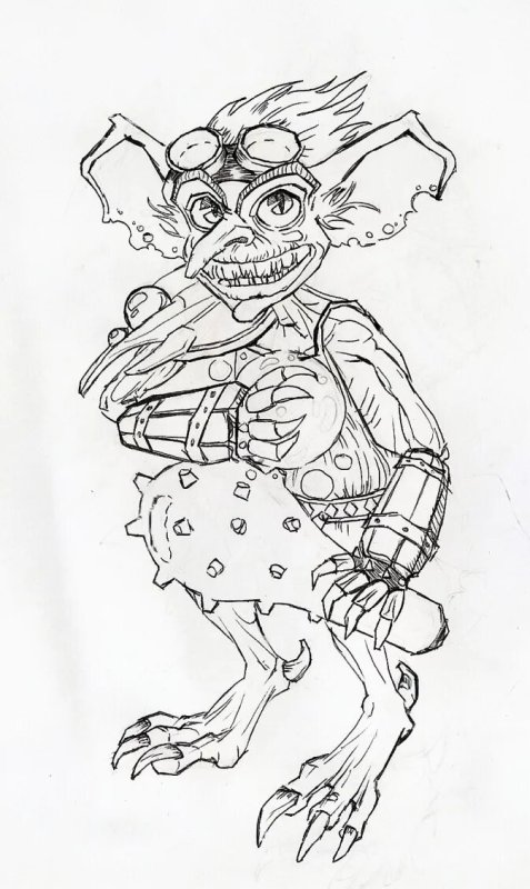 Гоблин рисунок