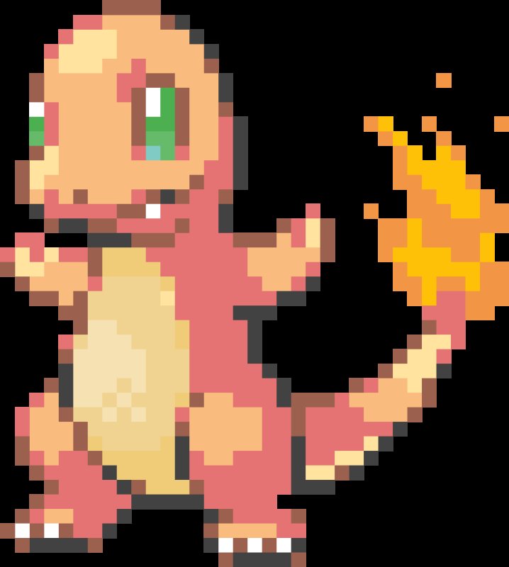 Чармандер из Pokemon Fire Red