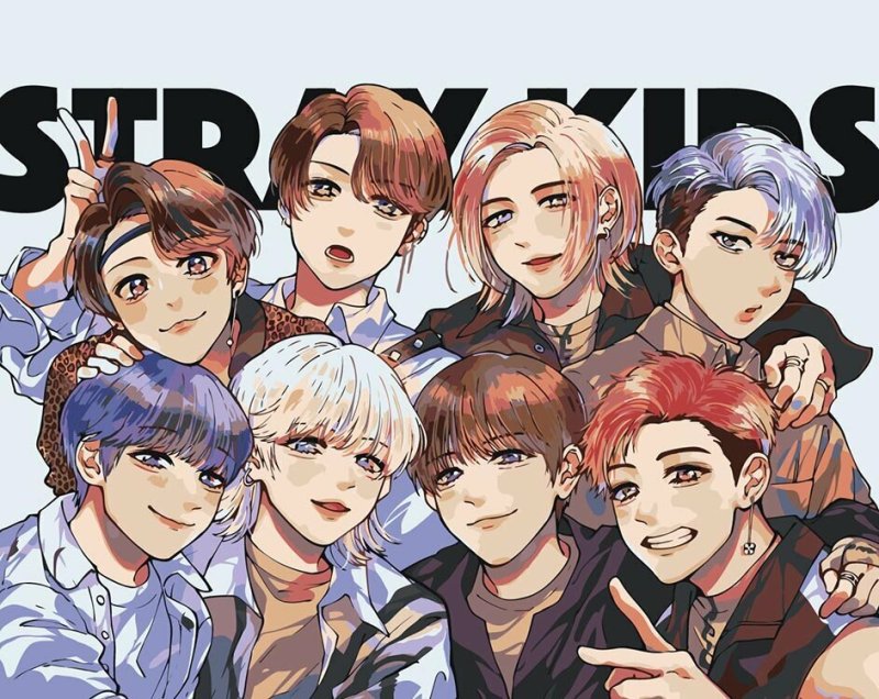 Картина k-Pop Stray Kids