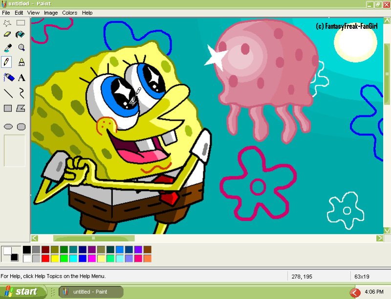 Красивые рисунки в Paint