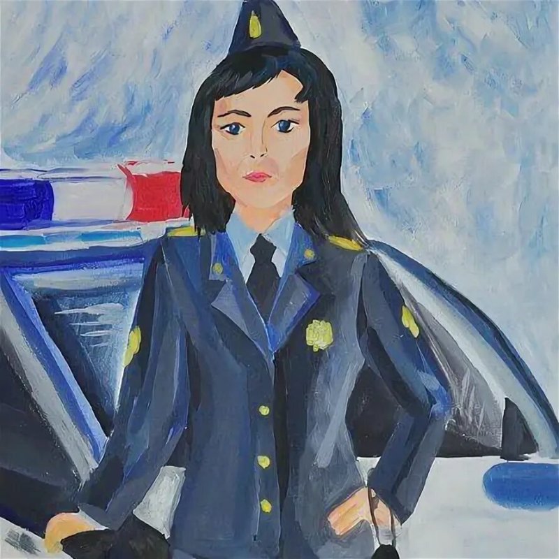 Моя мама полицейский