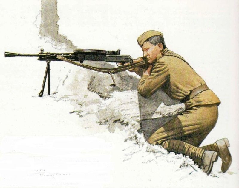 Солдат ww2 арт СССР