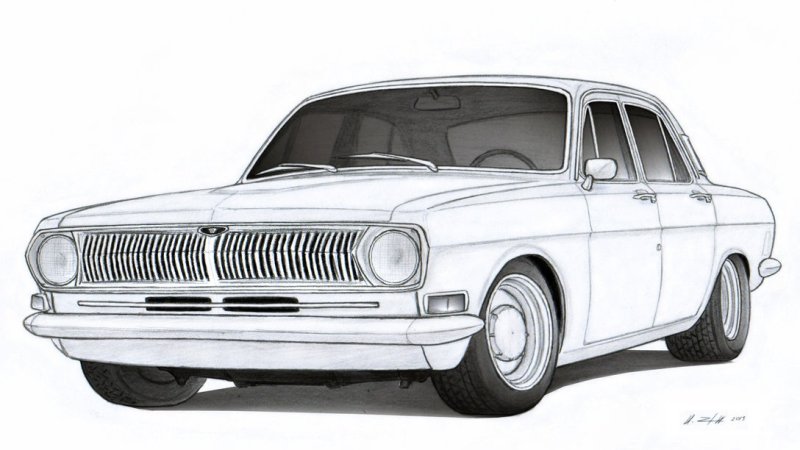 Волга ГАЗ 24