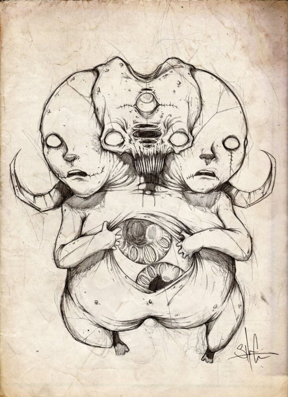 Странные рисунки