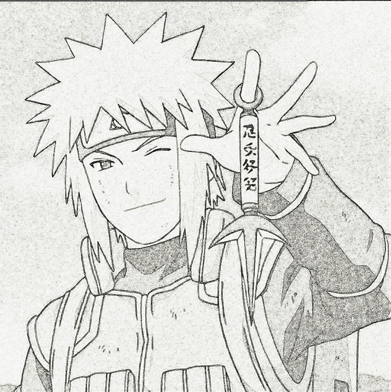 Минато эскиз тату