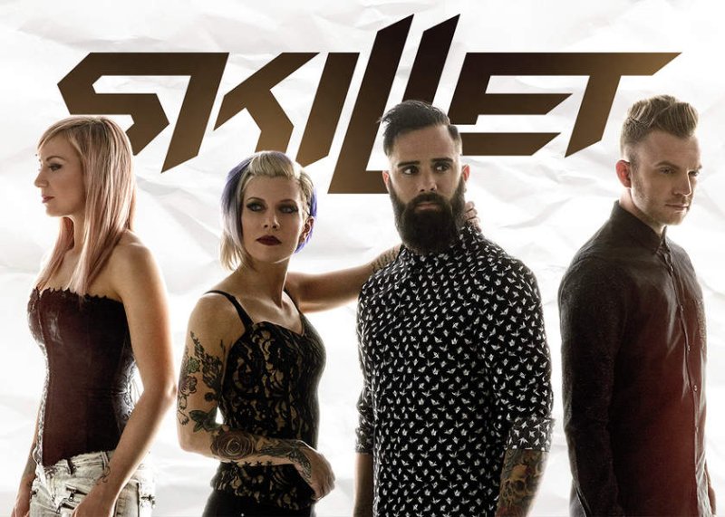 Участники группы Skillet