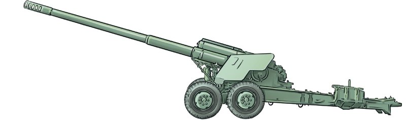 152 Мм пушка 2а36 гиацинт-б