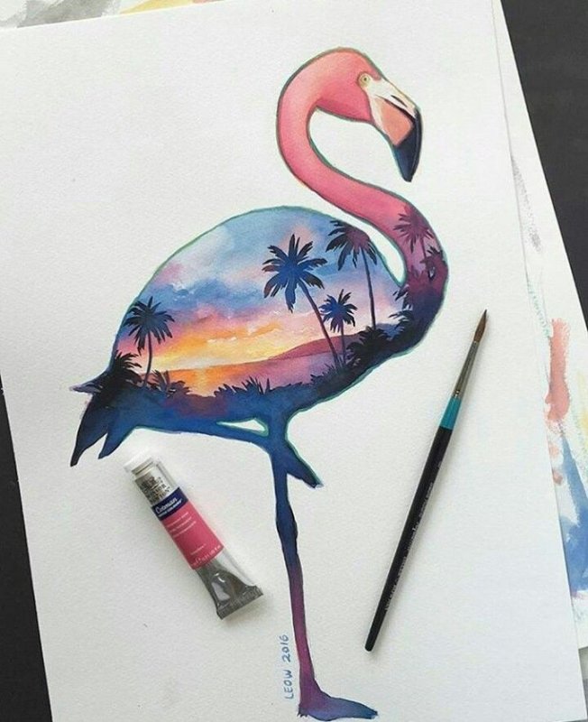 Красивые рисунки фломастерами