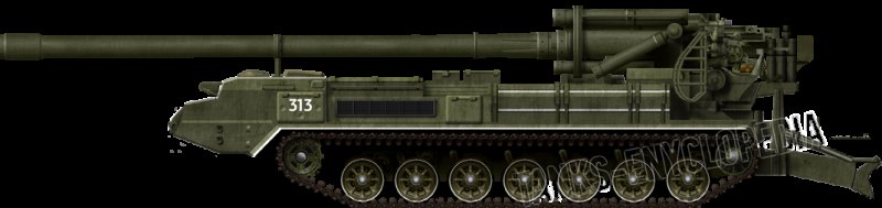 Самоходная пушка 2с7м "малка"