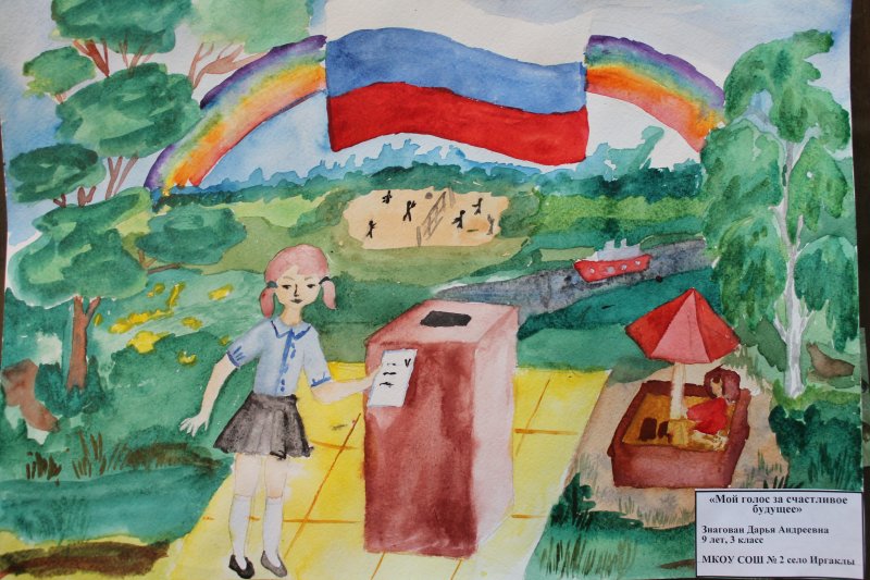 Я гражданин рисунок на конкурс