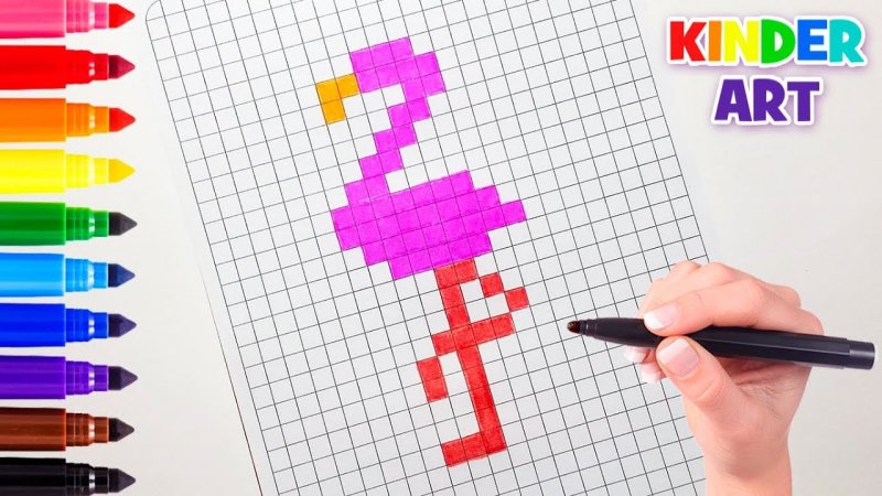 рисунка по клеточкам