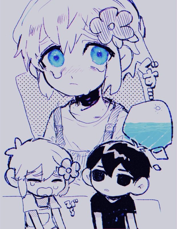 Omori арты по игре страшные