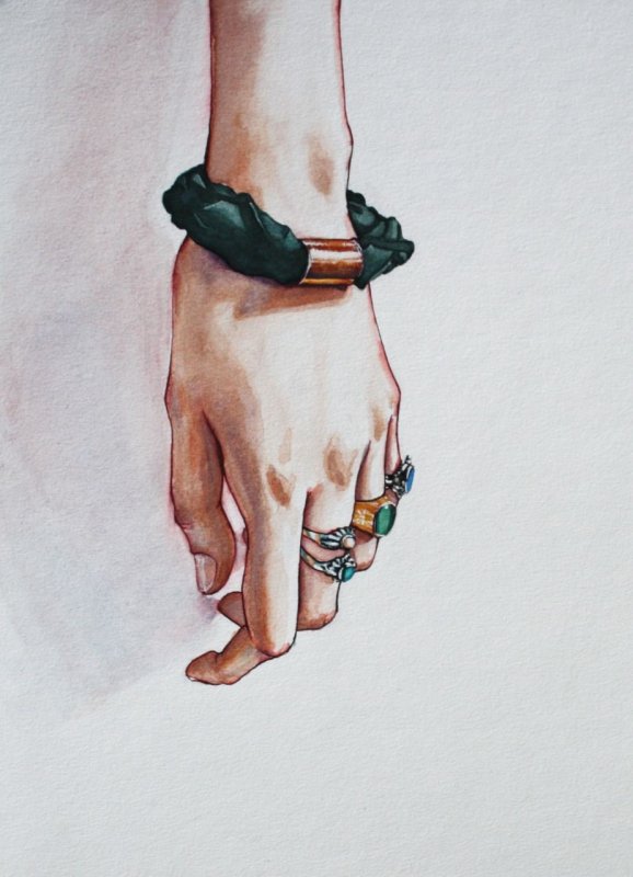 Красивые рисунки на руке