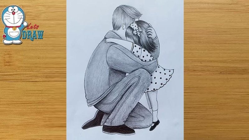 Рисунок для папы